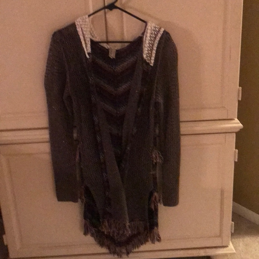 BKE hooded cardigan gorgeous size M I wore once